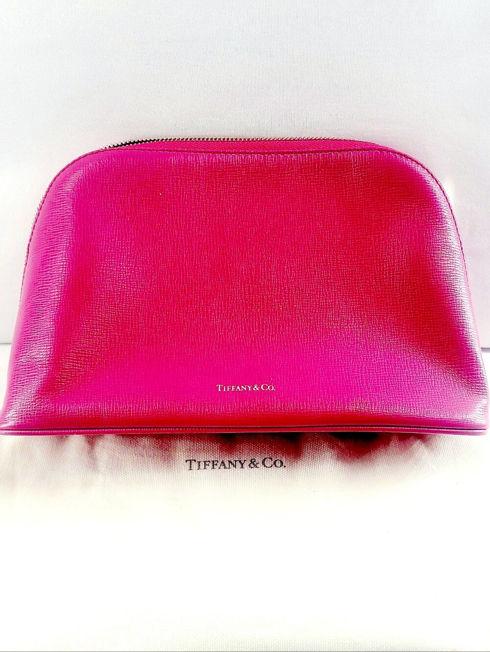 Tiffany Leather Clutch Bag